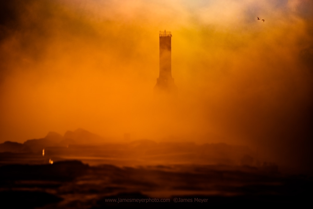 Awesome lighthouse photo from James Meyer in Port Washington WI